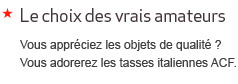 La tasse espresso des vrais amateurs