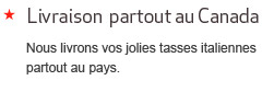 Nous livrons partout au Canada
