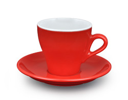 Tasse espresso ACF rouge 5.5oz